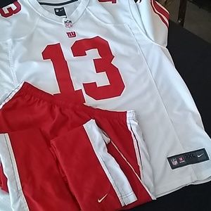 Giants Jersey and Nike pants